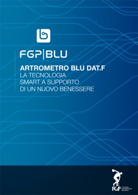 Folder Artrometro Blu DAT.F