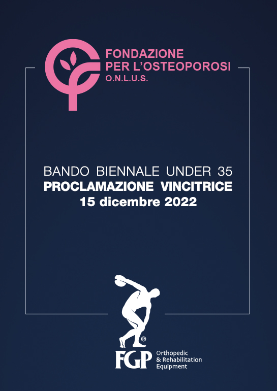 Raggiunto un nuovo traguardo dell’importante collaborazione fra la Fondazione per l’Osteoporosi e l’azienda FGP a supporto della ricerca scientifica sull’osteoporosi.